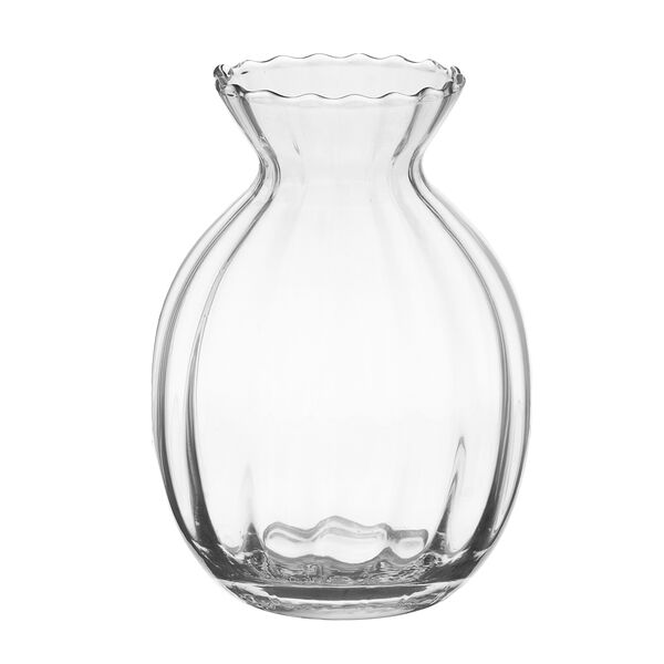 Ваза 15x20 см, стекло, цвет прозрачный, арт.03-26