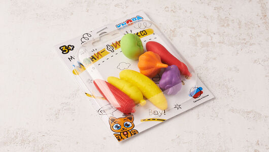 Мини-фигурки Овощи в ассортименте, 7 шт._РП