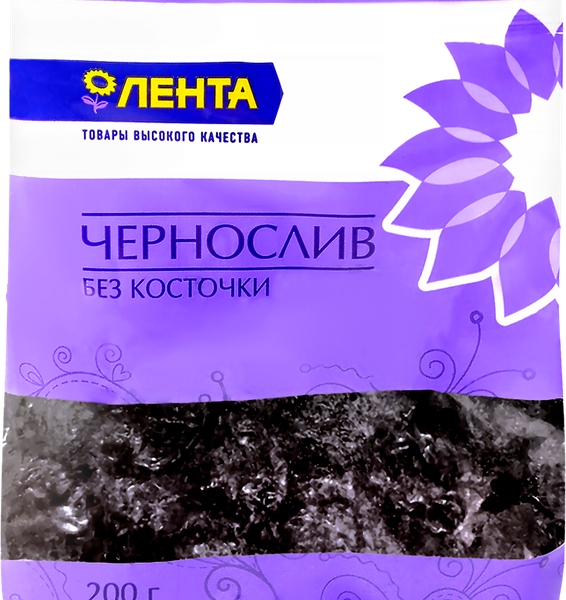Чернослив Лента без косточки, 200г