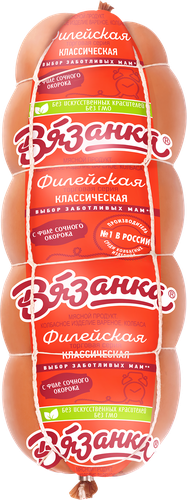 

Колбаса Вязанка Филейская вареная вес