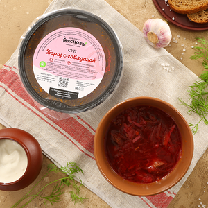 Суп Борщ с говядиной МясновЪ Шеф-повар