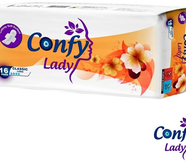 Прокладки гигиенические Confy Classic Long с крылышками 16шт