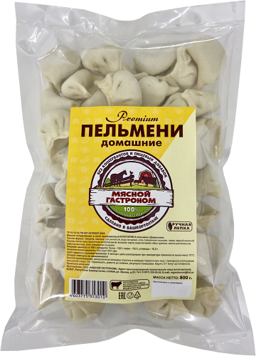 Пельмени Мясной гастроном Домашние говядина свинина
