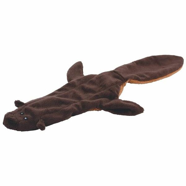 Игрушка для собак MAJOR Выдра плюш 53х25 см с пищалкой