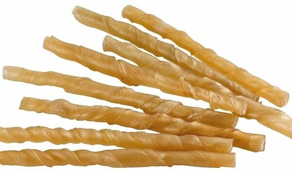 Лакомство ЛЕОНАРДО 1102 д/собак палочка из жил 13см*7-8мм (в уп.100шт) 560092 штучно