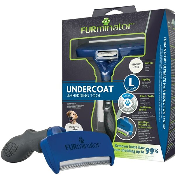 FURminator Short Hair для короткошерстных собак 10 см.