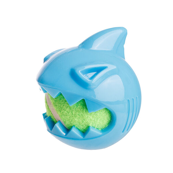 Игрушка для собак Акула мяч, 9 см