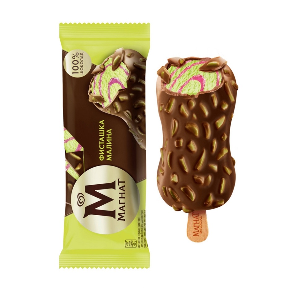 

Эскимо Магнат фисташка-малина 8% 70 г