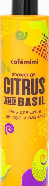 Гель для душа Cafe Mimi Цитрус и Базилик 300мл