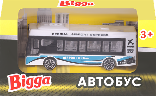 Игрушка BIGGA Автобус 9см Арт. 1309I108, в ассортименте