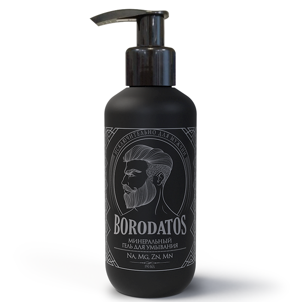 Гель для умывания минеральный Borodatos