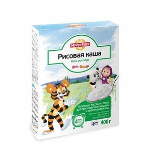 Каша рисовая из отборных хлопьев Myllyn Paras