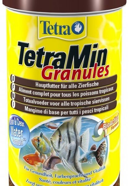 TetraMin Granules корм для всех видов декоративных рыб основной 1000 мл
