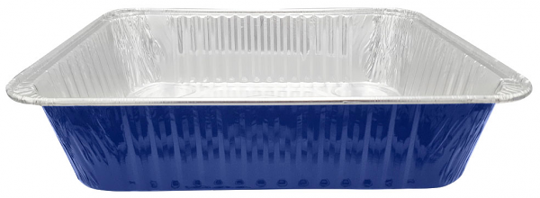 Форма одноразовая для запекания синяя, 368x272 мм