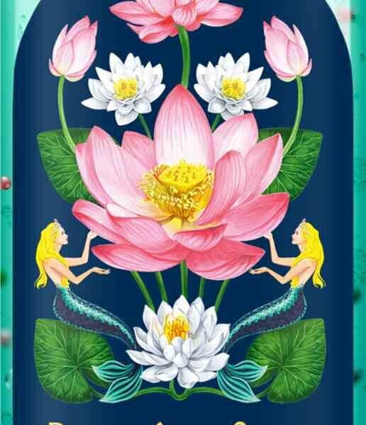 Пена для ванн увлажняющая Волшебное озеро с экстрактом розового лотоса и водяной лилией