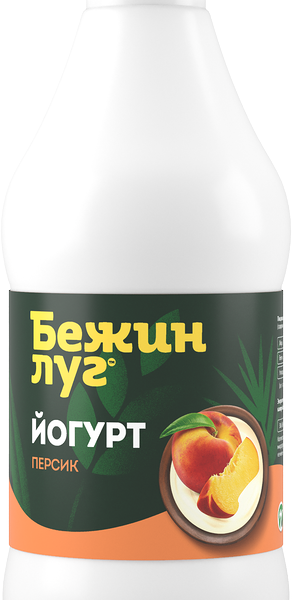 Йогурт питьевой Бежин луг с персиком 2.5%