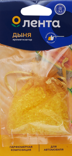 

Ароматизатор автомобильный Лента Fruit Melon, подвесной, Арт. 10355
