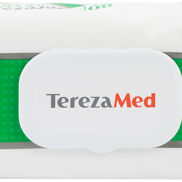 Влажные салфетки TerezaMed 80 шт с алоэ вера
