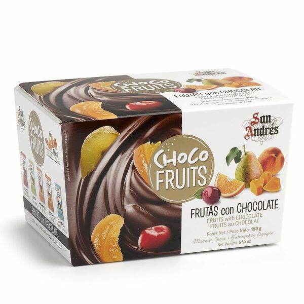 Конфеты San Andres Засахаренные фрукты в темном шоколаде
