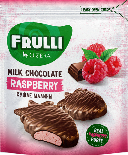 

Конфеты шоколадные O'Zera суфле-малина 125 г