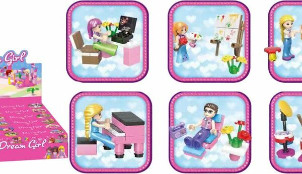 Игрушка Кукла-Конструктор для конструирования в ассортименте 1шт.