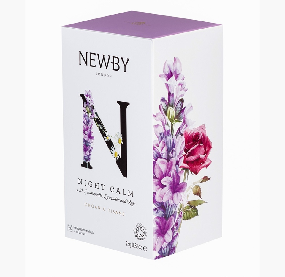 

Чай Newby Найт Калм Органик пакетированный