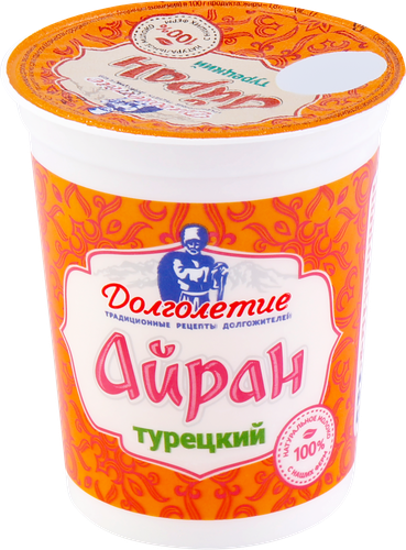 

Айран Долголетие Турецкий 1.8% 180 г