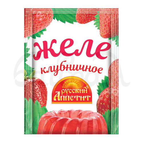 Желе Русский Аппетит 50гр Клубничное