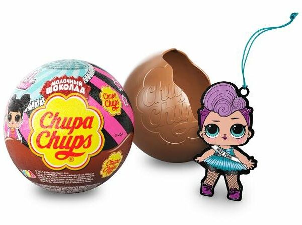 Шар из молочного шоколада Лунтик ТМ Chupa Chups (Чупа Чупс)