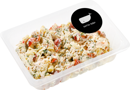 

Салат Киты еды Грибной с курицей, весовой