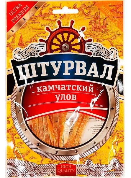 Голубой мерланг солёно-сушёный «Камчатский улов», «Штурвал»