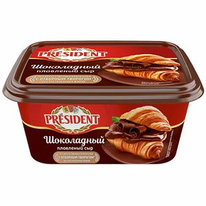 Сыр плавленый President шоколадный 30%