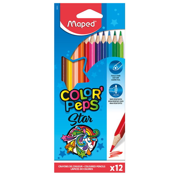 Цветные карандаши Color Peps 12шт арт. 183212 Maped