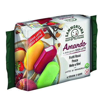 Десерт замороженный Sammontana «Итальянское мороженое Амандо Фрутта»