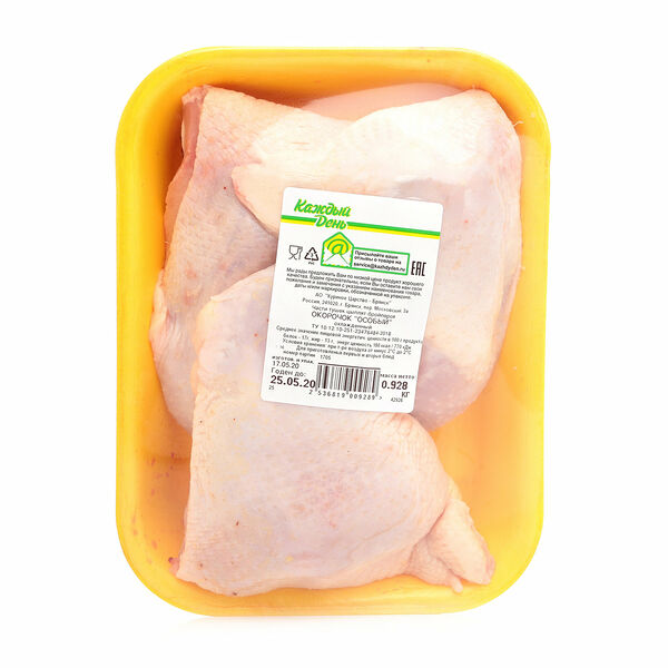 Окорок цыпленка-бройлера Каждый день (0,5-1,1 кг), 1 упаковка 