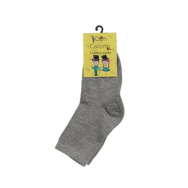 Детские носки Don Calzino 62-001 Серый р.14-16