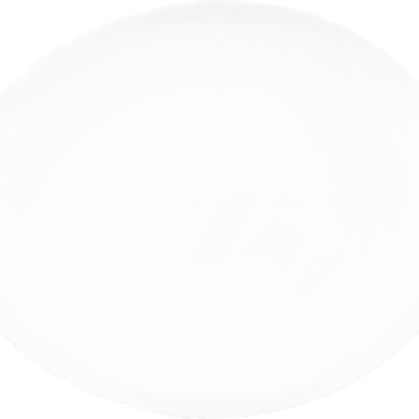 Тарелка обеденная Homeclub Leaf 22,8см, стекло