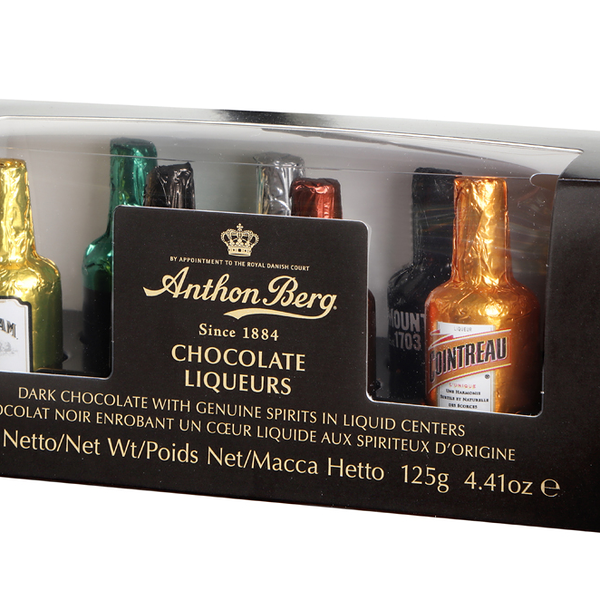 Конфеты Anthon Berg шоколадные Ассорти с премиальным алкоголем