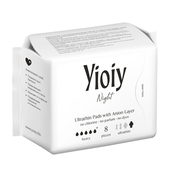 Прокладки женские гигиенические Yioiy Ночные 