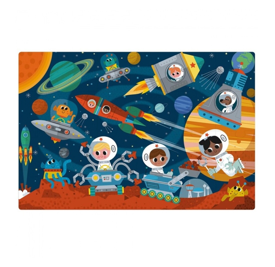 

Пазлы Apli kids «Космос» (в металлической коробке) от 3-х лет, Испания