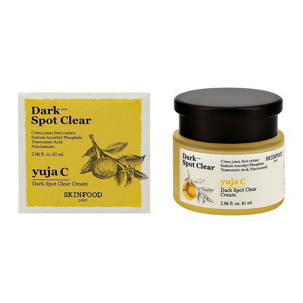 Крем для лица `SKINFOOD` YUJA C с экстрактом юдзу (выравнивающий тон кожи) 61 мл