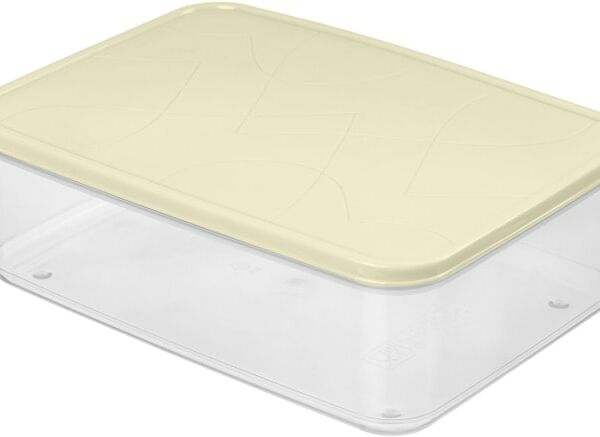 Контейнер для продуктов IdiLand Modena с гибкой крышкой светло-бежевый 1.5л