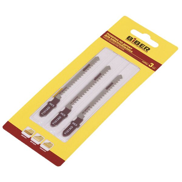 Полотна для электролобзиков фигурные, БИБЕР, 56 мм