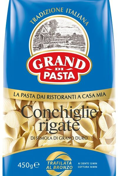 Макаронные изделия Grand Di Pasta Conchiglie Rigate 450г