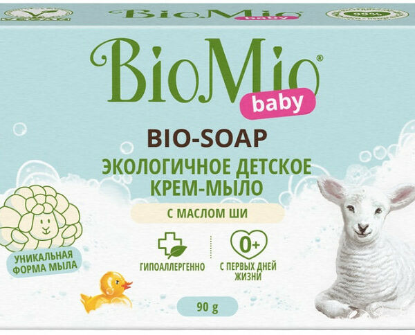 BioMio Baby Bio Cream-Soap Крем-Мыло детское экологическое 90 г
