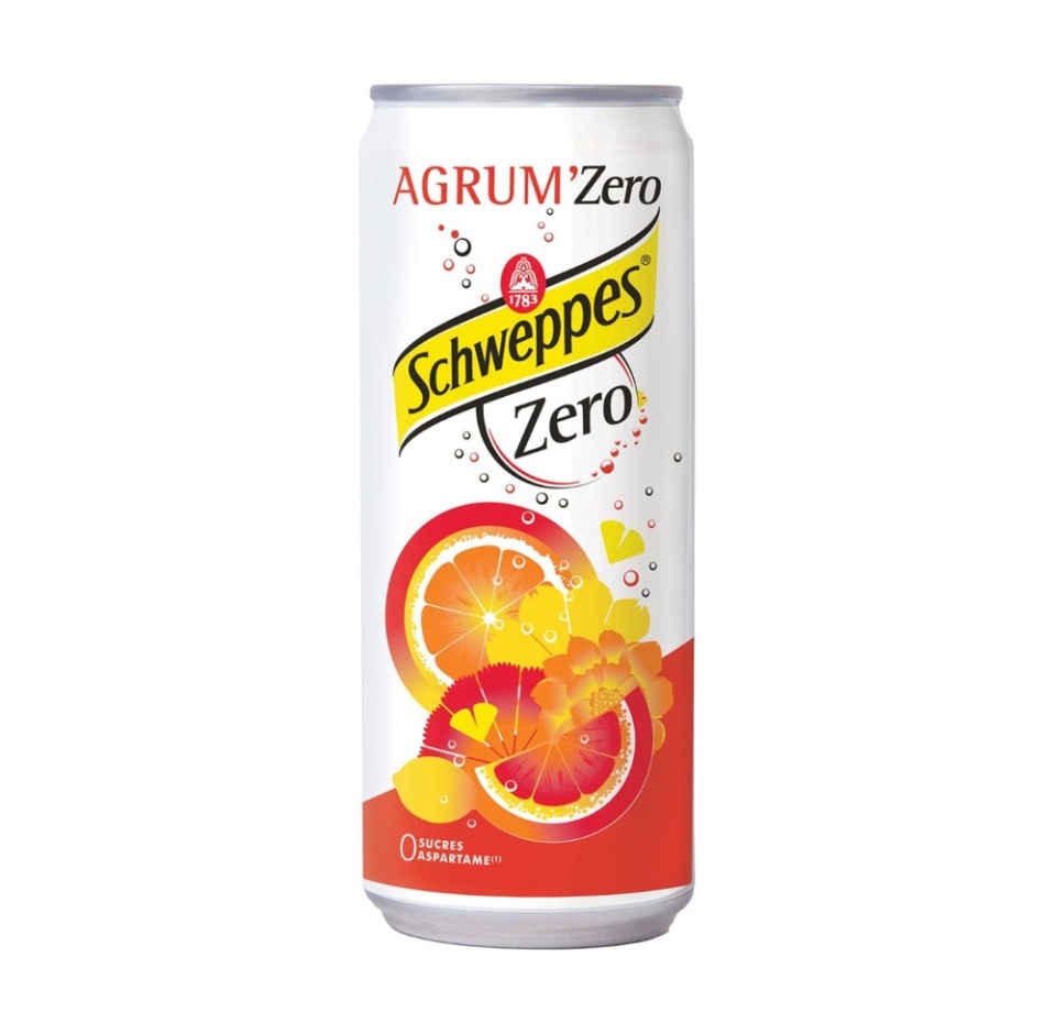 

Напиток газированный Schweppes Argum' Zero цитрусовый без сахара 0.33 л