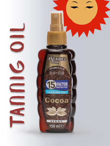 

Масло для загара ESCABEL SUN Cocoa SPF15, 150мл