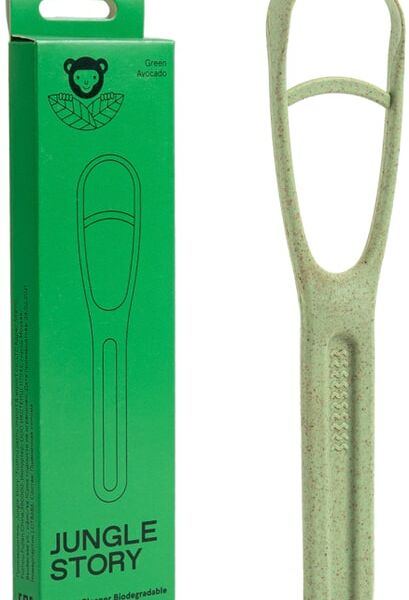 Щетка-скребок для языка Jungle Story Green Avocado