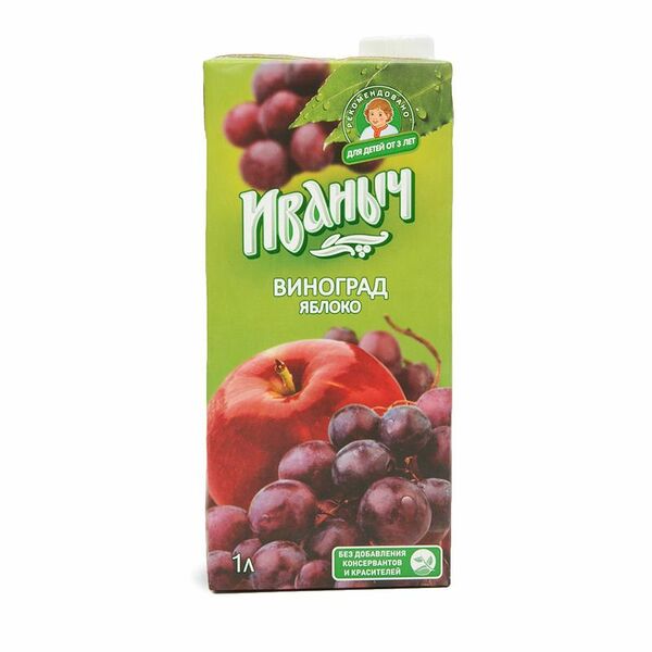 Нектар Иваныч яблочно-виноградный