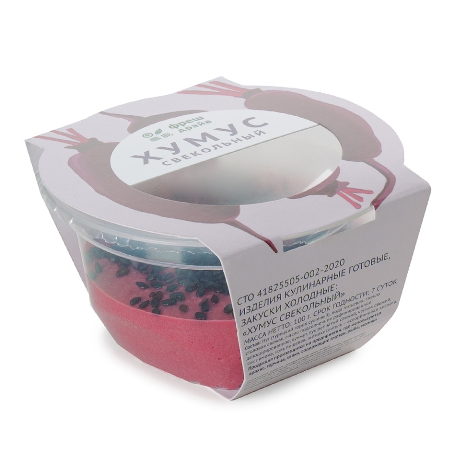 

Хумус свекольный 100 г, Россия